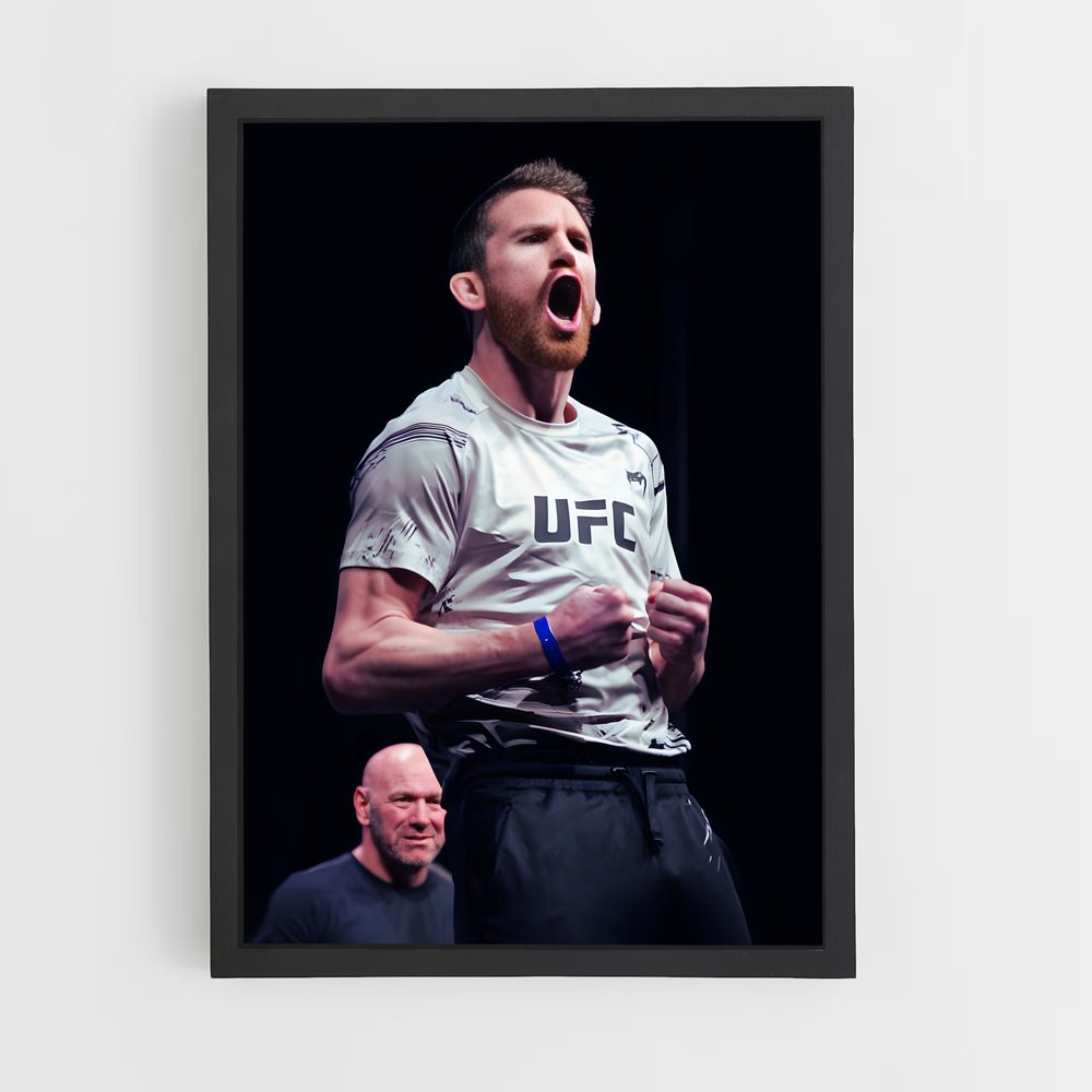 Poster L'Art du Barbe – affiche MMA (vue 2)